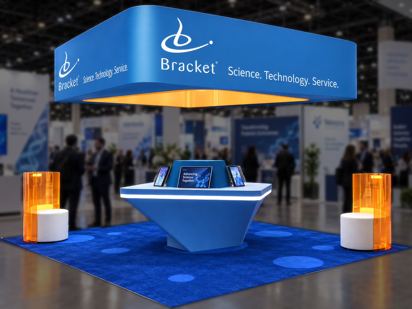 Large Corporate Rebrand, Bracket project work